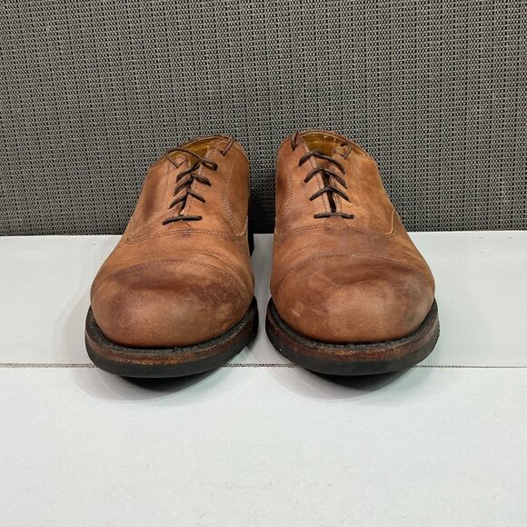 Cole Haan Country Mens Brown Leather Lace-Up Dress Shoes Size 9D Made In USA - Picture 3 of 9